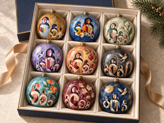 Boules de Noël décoratives